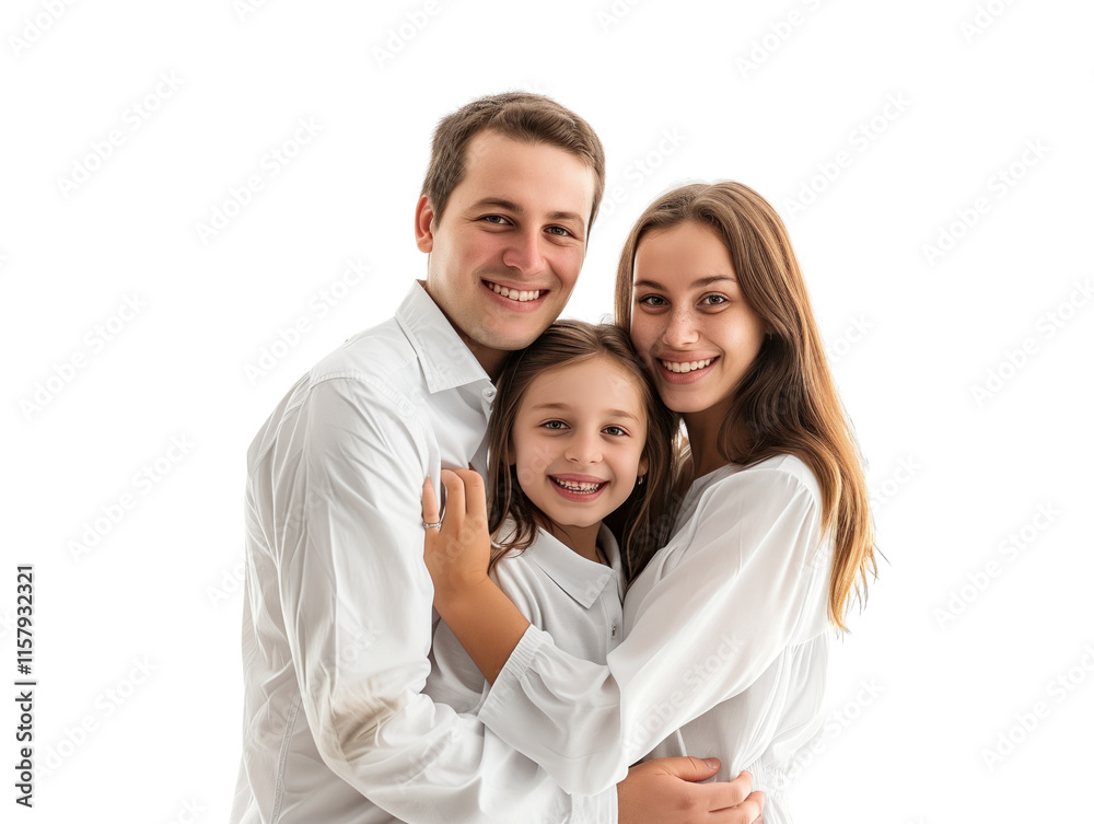 Family father mother son daughter kid studio photo white background Family father mother son daughter kid studio photo white background