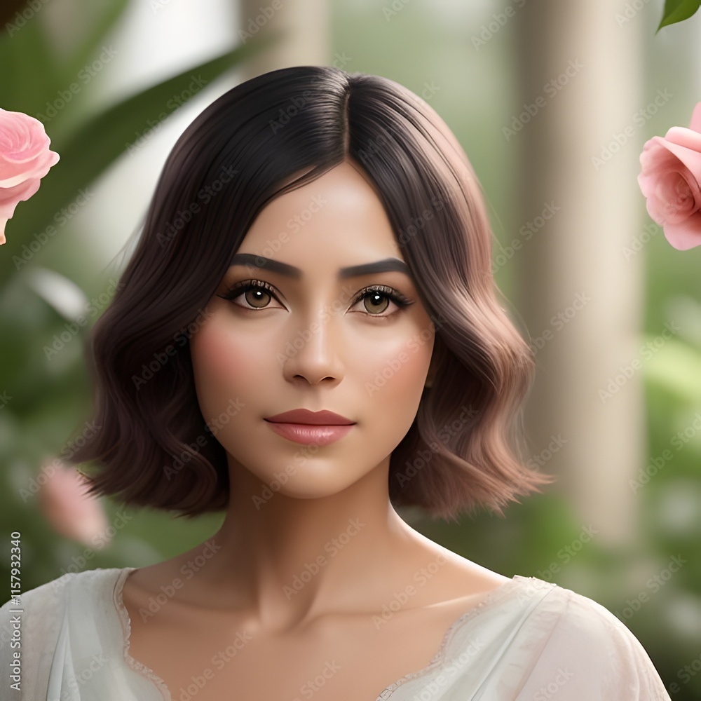 Beauty Cream Model Beauty Cream Model