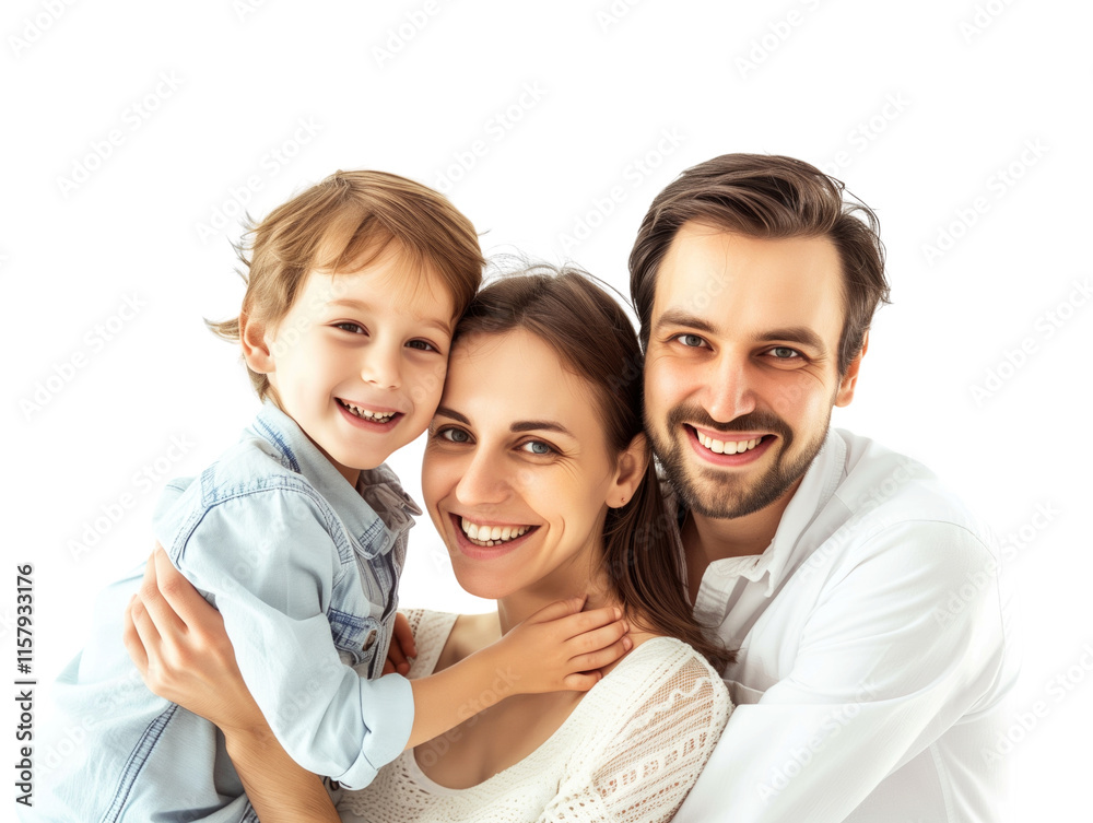 Family father mother son daughter kid studio photo white background Family father mother son daughter kid studio photo white background