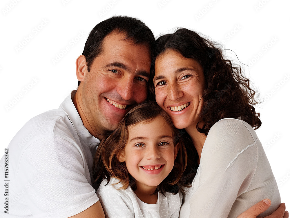 Family father mother son daughter kid studio photo white background Family father mother son daughter kid studio photo white background