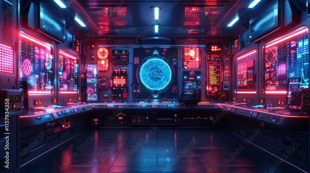 Arrange a neon showcase of medical facility management symbols, featuring Arrange a neon showcase of medical facility management symbols, featuring