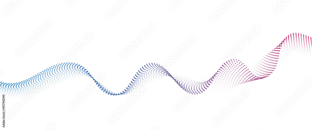 Flowing Dot Wave halftone gradient pattern on transparent background
Flowing Dot Wave halftone gradient pattern on transparent background
