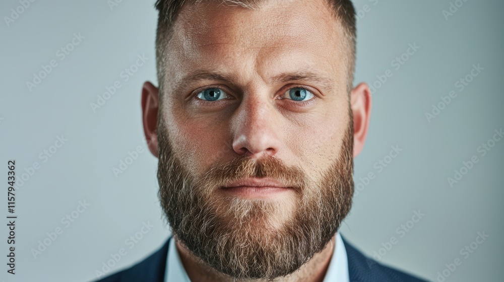 Fototapeta premium Professional Business Portrait of a Young Man