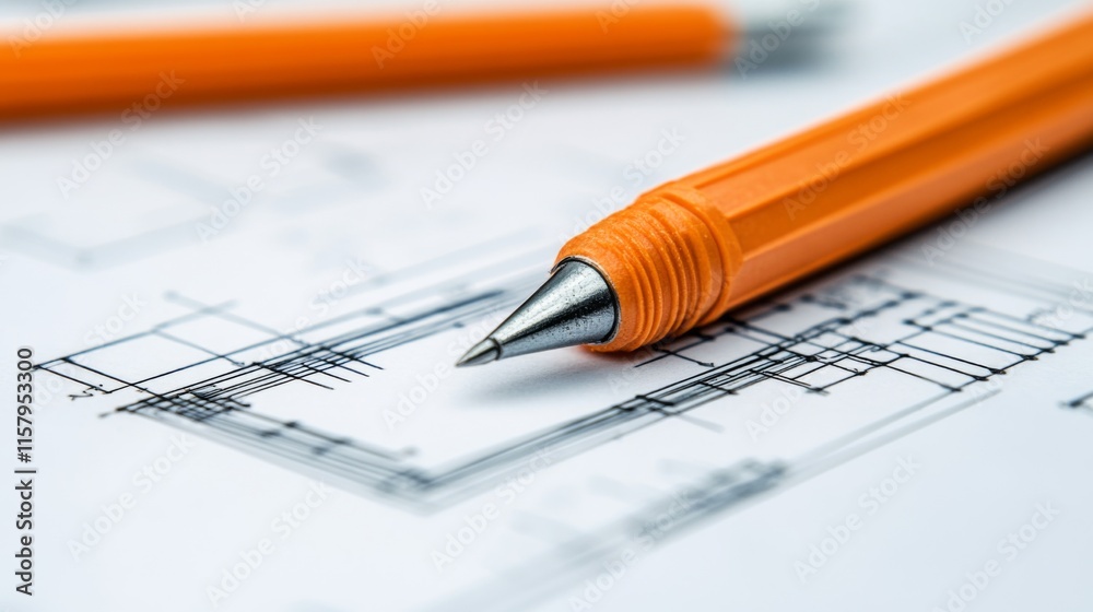 Advanced CAD Schematics with Modern Design Elements Advanced CAD Schematics with Modern Design Elements