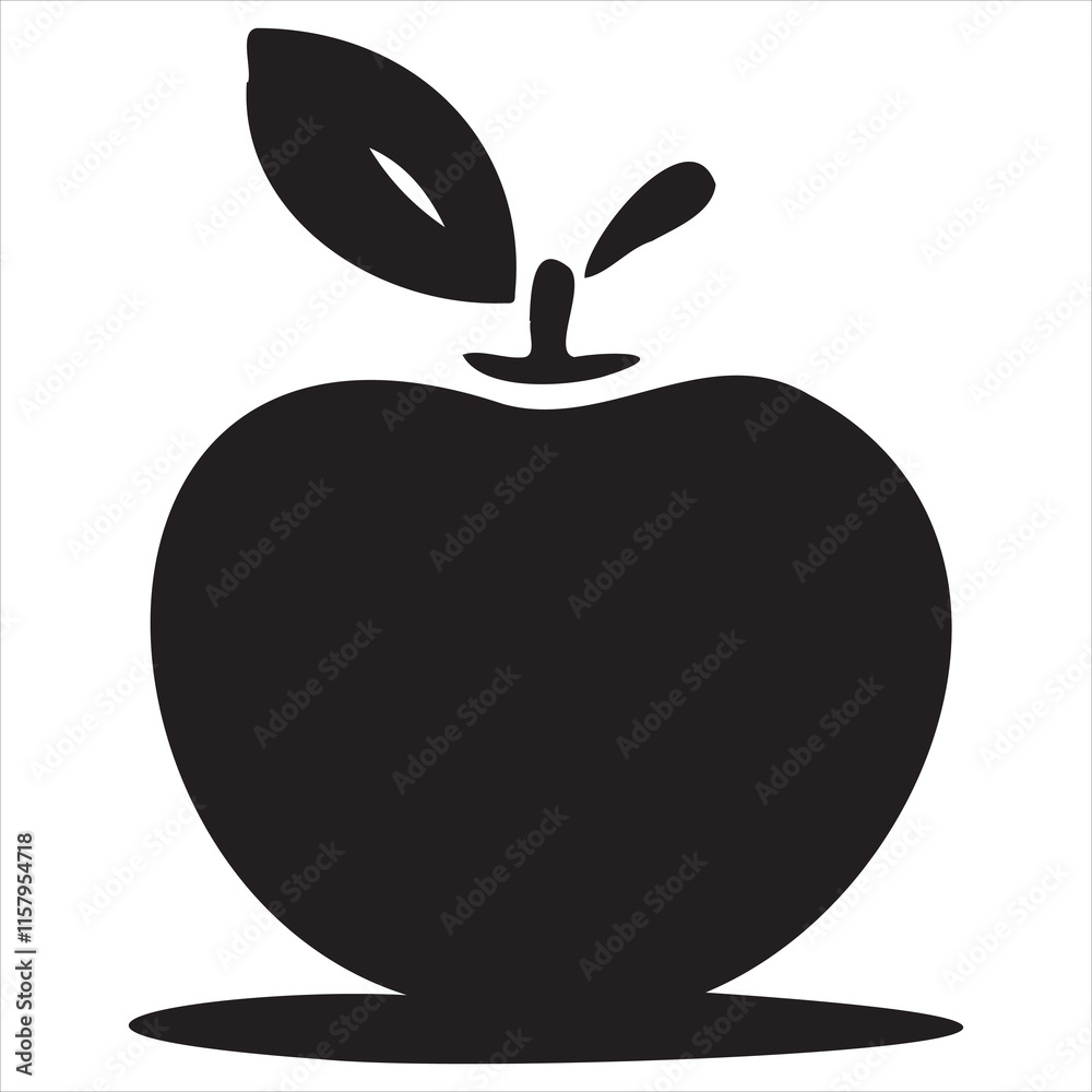 Obraz premium Icon Apple