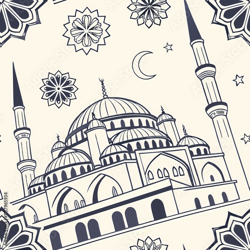 blue mosque city
