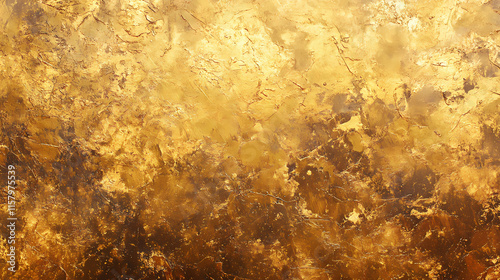 Golden abstract background. Auriferous. Illustration