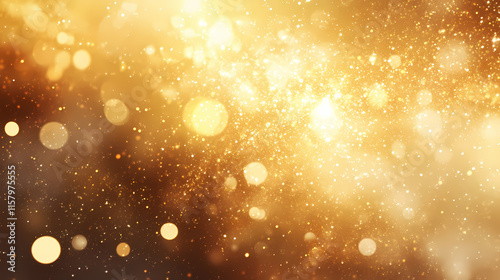 Golden abstract background. Auriferous. Illustration