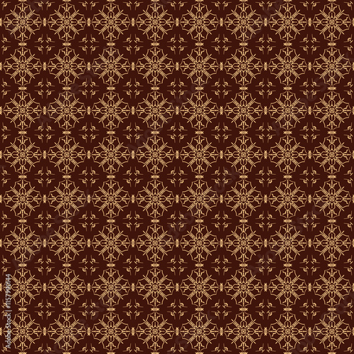 seamless damask pattern