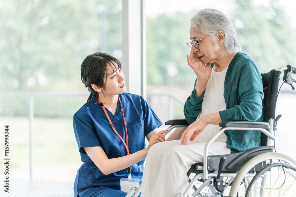 Obraz premium キャンプ場のハンモックで遊ぶ子供・小学生・男の子（アウトドア・旅行・レジャー・ピクニック） 