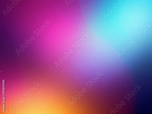 Gradient background with vibrant colors, blurred transition, abstract design. photo