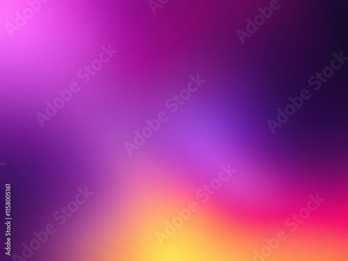 Gradient background with vibrant colors, blurred transition, abstract design.