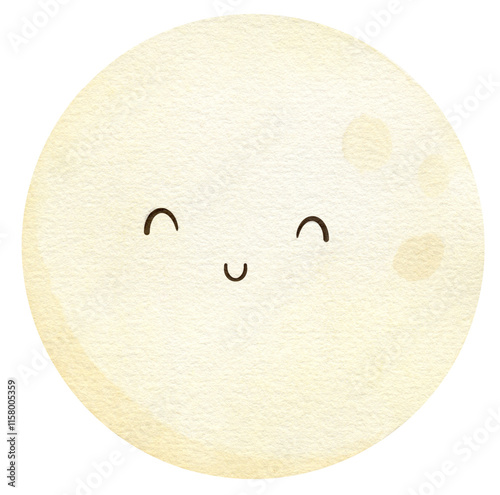 Cute Smile Moon