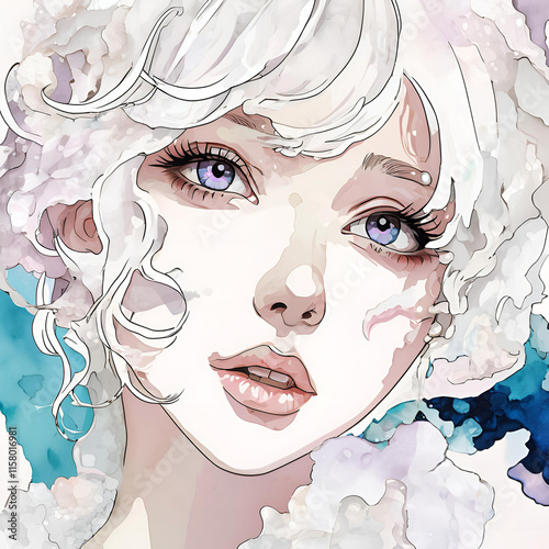 portrait of the girl