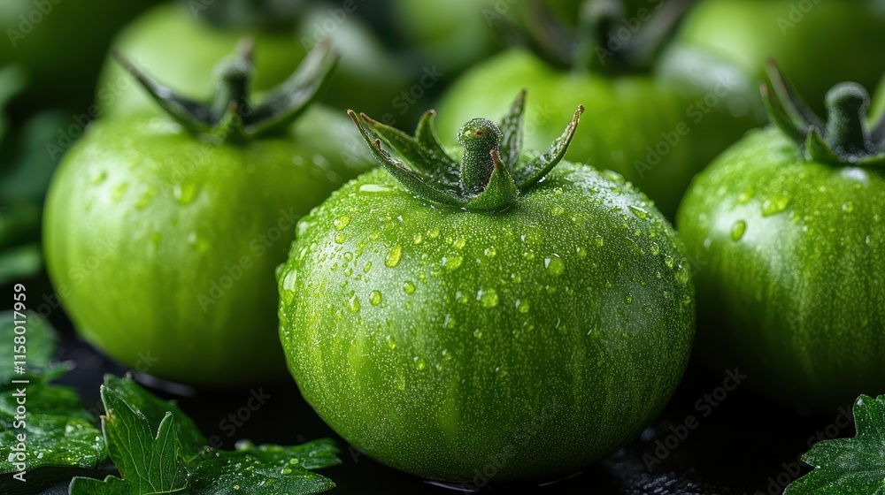 green tomato close up stock image isolated on a white background green tomato green tomato close up stock image isolated on a white background green tomato