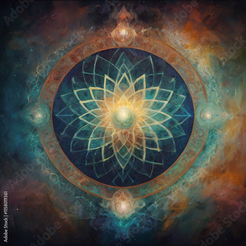 background with space