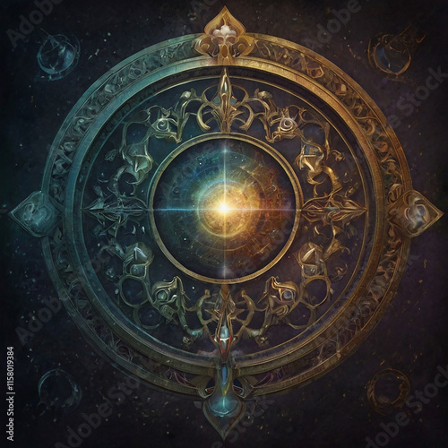 background with ornament