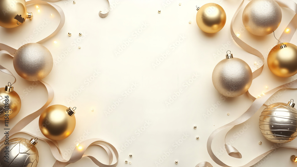 Fototapeta premium Christmas Background - Christmas Decoration