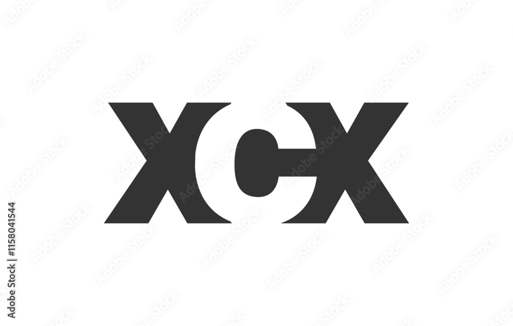 XCX logo design. Initial letter X C X bold font style for tech startups, consulting, corporate branding. Creative company name, headlines typography identity, trendy logotype. XCX logo design. Initial letter X C X bold font style for tech startups, consulting, corporate branding. Creative company name, headlines typography identity, trendy logotype.