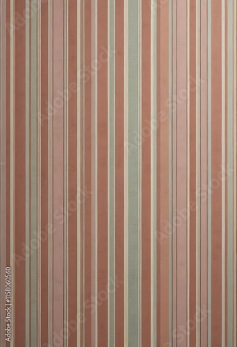 Wallpaper Mural Vertical stripes of muted pink beige and brown tones Torontodigital.ca