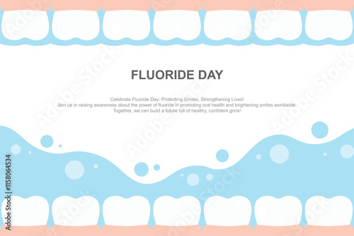 Fluoride Day background.
