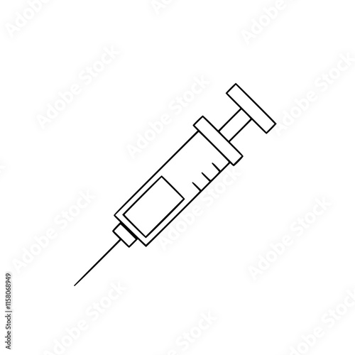 syringe with needle