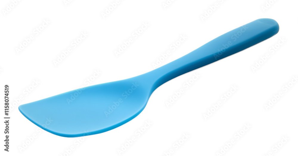 Silicone Spatula for Cooking & Mixing - Isolated on White Background Silicone Spatula for Cooking & Mixing - Isolated on White Background