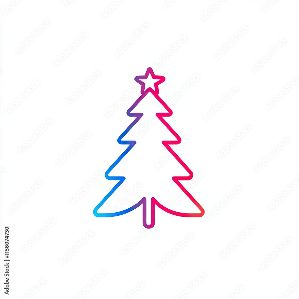 Christmas Tree Icon Christmas Tree Icon