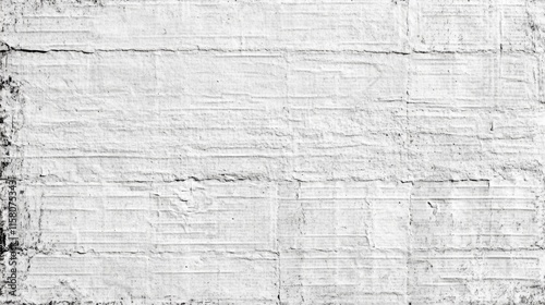 White recycled craft paper texture as background. Grey paper texture, Old vintage page or grunge vignette of old newspaper. Pattern rough art creased grunge letter. Hardboard with copy space for text.