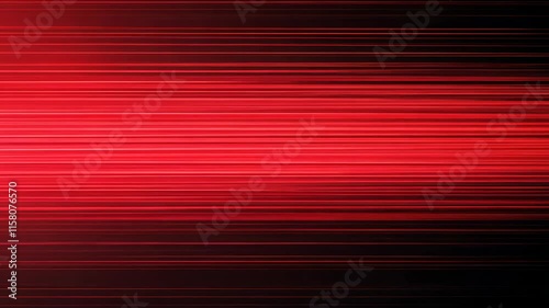 Red light streaks on black background, abstract technology concept