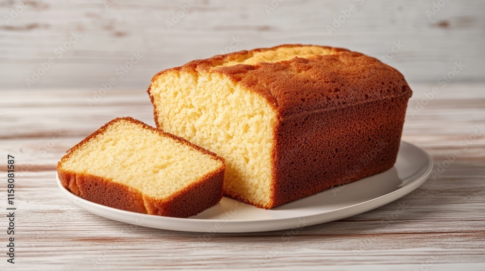 Delicious Homemade Loaf Cake Ready to Serve Delicious Homemade Loaf Cake Ready to Serve