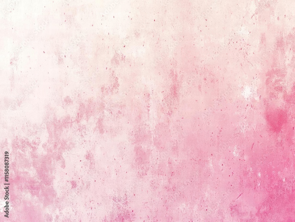 Fototapeta premium Abstract Pink and White Watercolor Texture Background