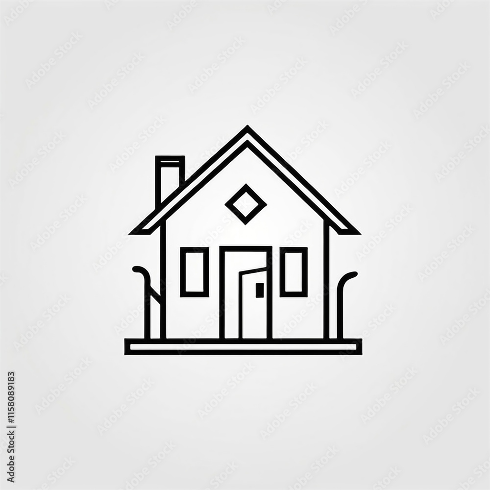 home icon for websites and apps home logo concept house icon idea real estate logo flat icon home icon for websites and apps home logo concept house icon idea real estate logo flat icon