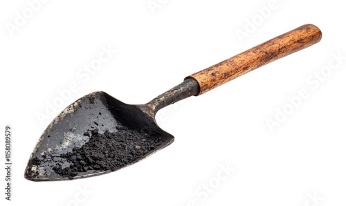Handy Garden Spade Isolated on White Background