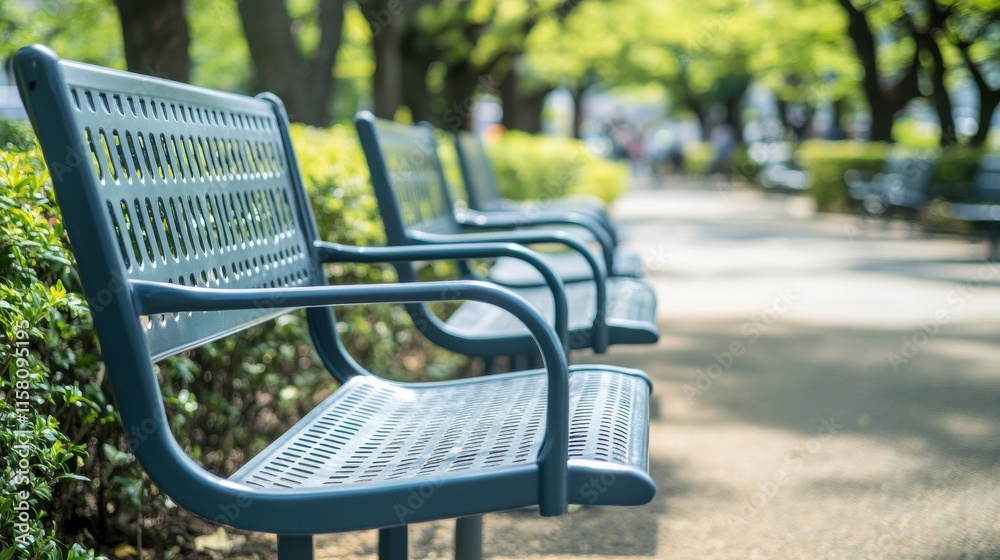 Accessible Urban Public Seating Areas with Natural Lighting Accessible Urban Public Seating Areas with Natural Lighting