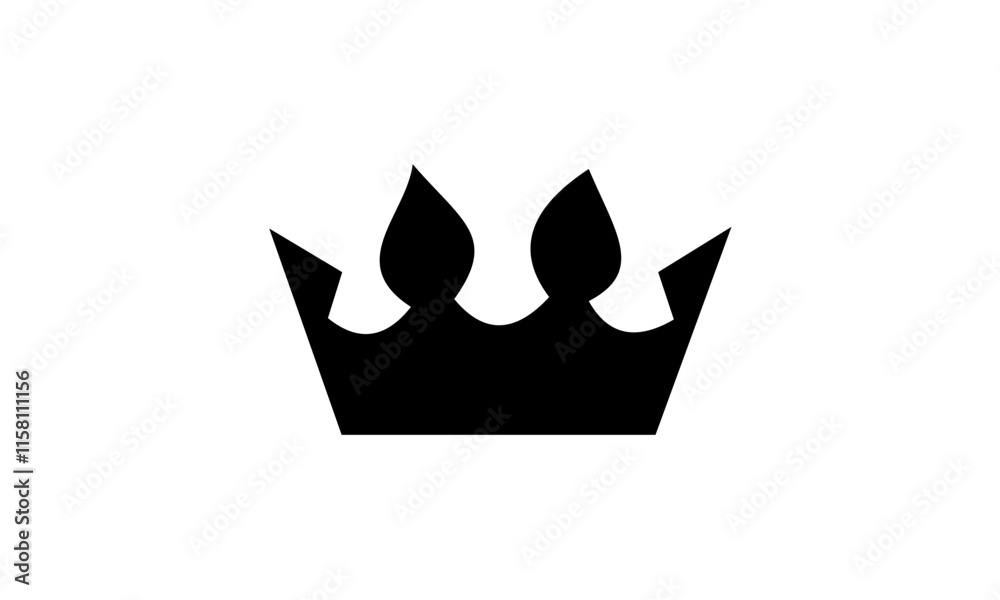 crown icon vector crown icon vector
