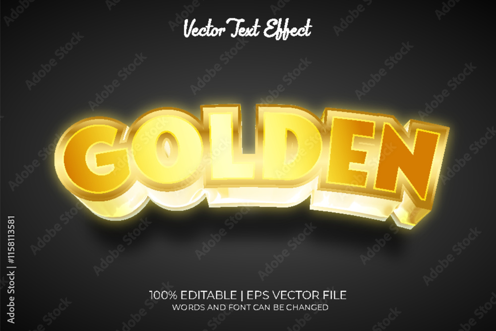 shiny gold 3d Editable Text Effect shiny gold 3d Editable Text Effect