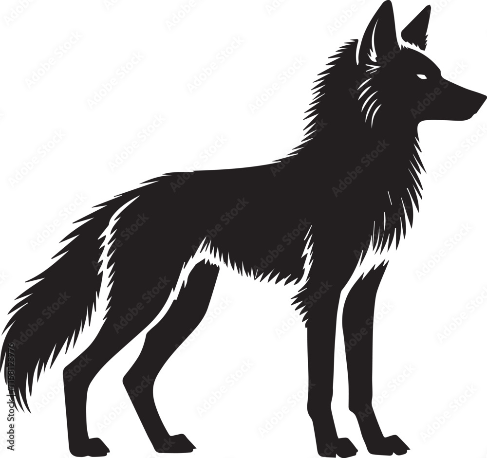 Wolf vector illustration