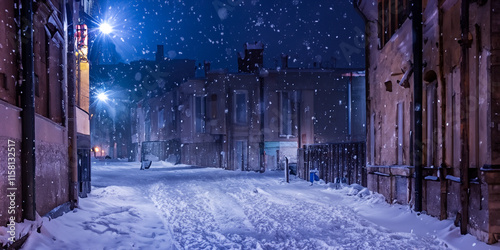 street in winter