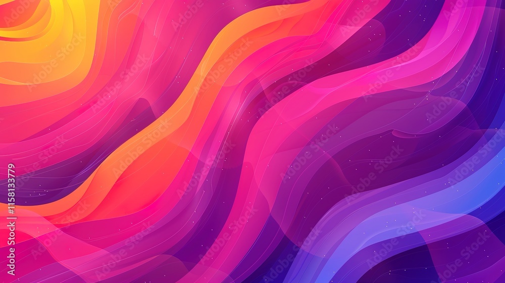 Fototapeta premium Adobe stock Gradient Colorful Abstract background