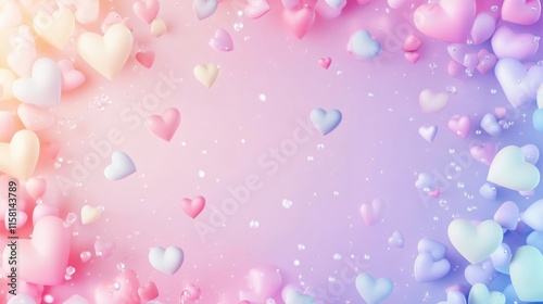 National Coming Out Day abstract background. Featuring soft pinks, purples, and blues. Highlighting LGBTQ+ pride, acceptance, and courage. Perfect for LGBTQ+ advocacy events photo