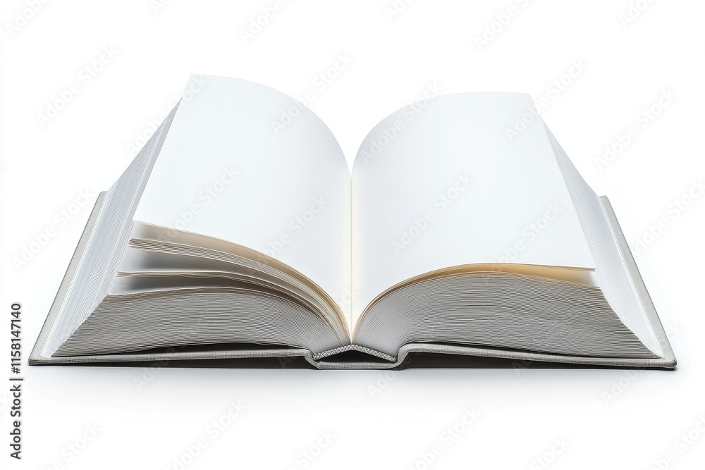 Blank book pages open wide, thick pages. Perfect for education, literature, or reading concepts. Blank book pages open wide, thick pages. Perfect for education, literature, or reading concepts.