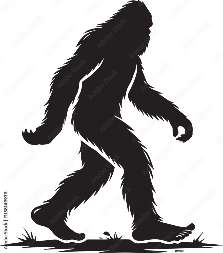 Bigfoot vector Bigfoot vector
