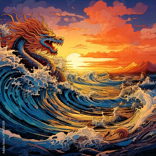 Harmony of Mythical Waves photo