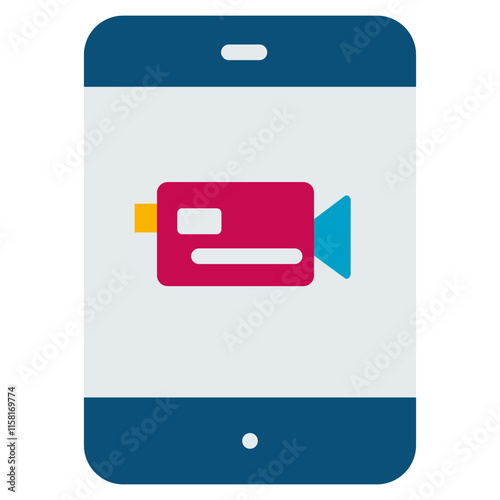 Smartphone Video Icon