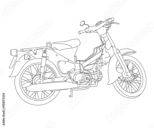 motorcycles in the past - vietnam vehicle