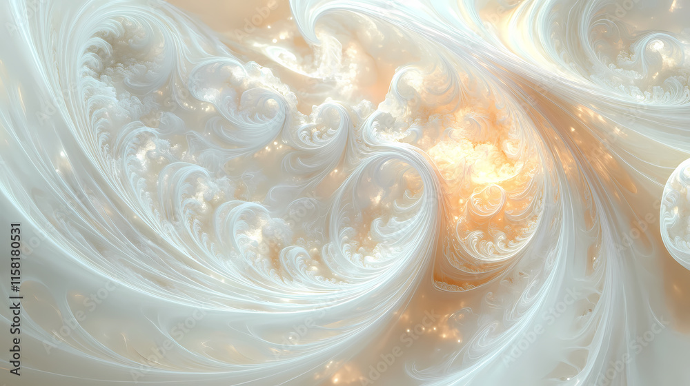 Aetherial egglight: dreamy, ethereal glow, white swirling shapes, soft pastel colors. Aetherial. Illustration Aetherial egglight: dreamy, ethereal glow, white swirling shapes, soft pastel colors. Aetherial. Illustration