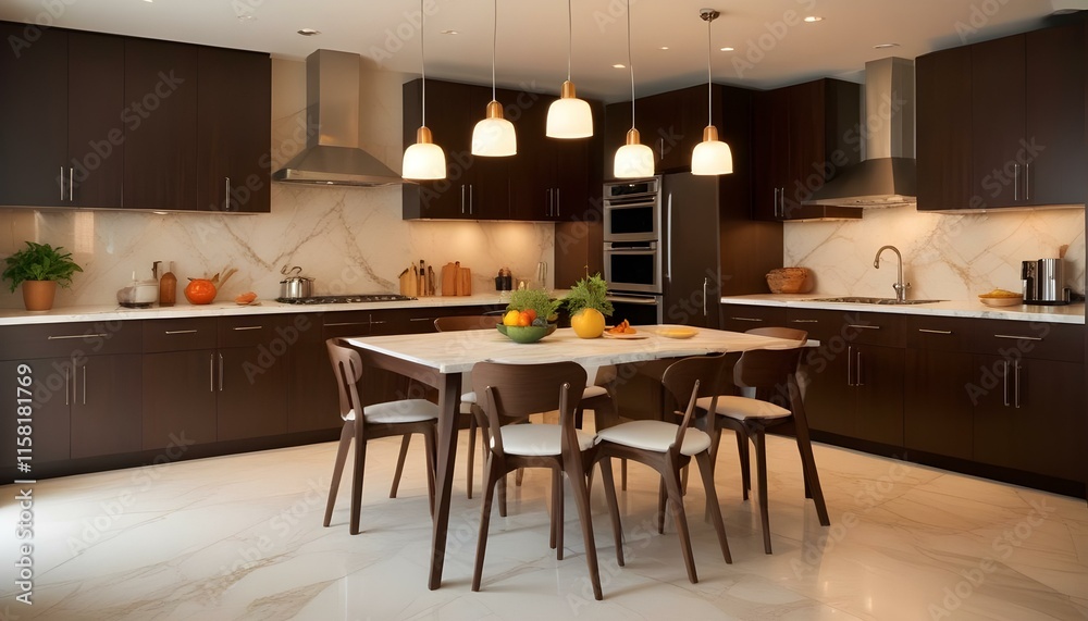 interior with kitchen interior with kitchen