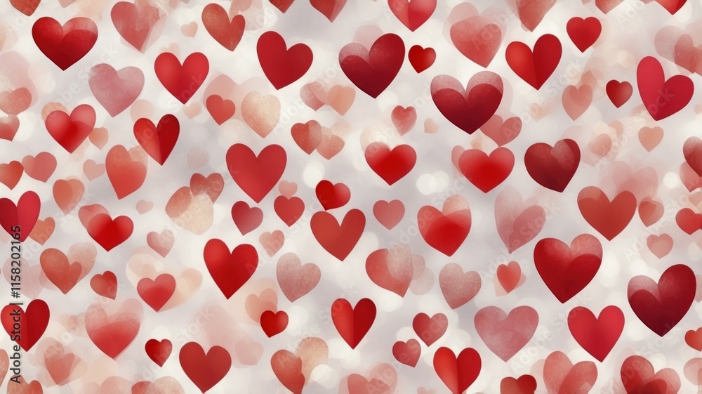 pseamless heart pattern valentines day background pseamless heart pattern valentines day background