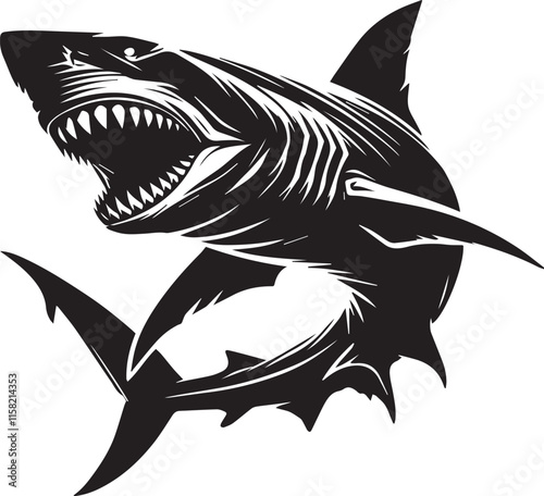 illustration of a shark